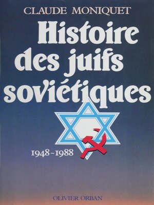 cover image of Histoire des juifs soviétiques